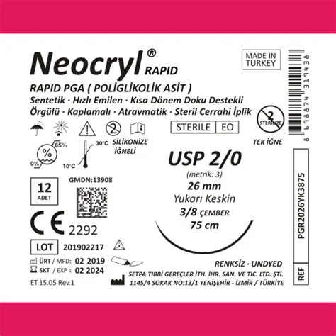 نخ بخیه قابل جذب Neocryl Rapid